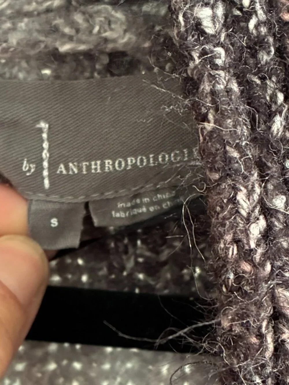 Anthropologie Avalon Tie Dye Long Line Knit Sweater Cardigan - Picture 4 of 4